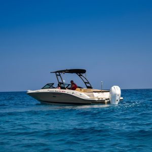 Rent the Sea Ray 21ft SPX in Protaras & Ayia Napa | 200HP VIP Boat