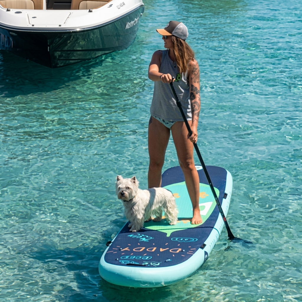 SUP Rental Protaras: Stand-Up Paddleboard at Konnos Bay
