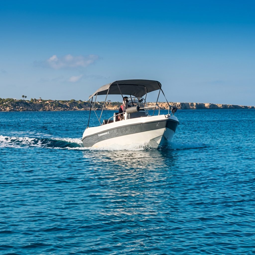 Rent the Paxos 17ft in Konnos Bay | Spacious