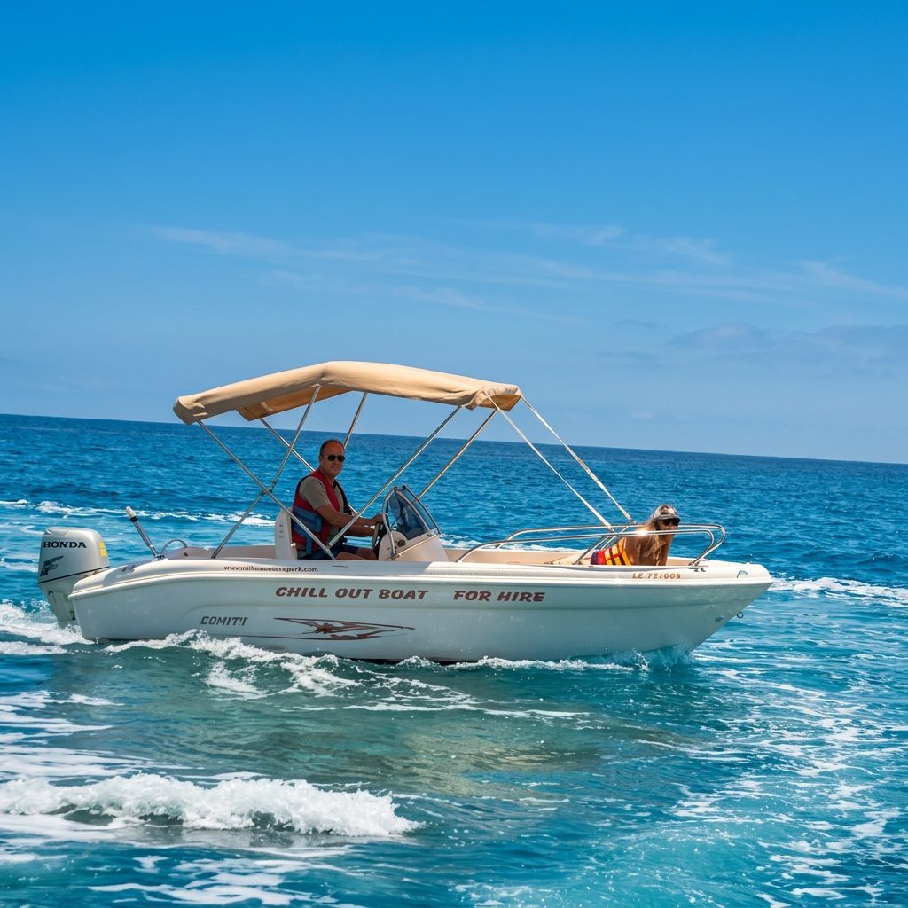 Rent the Chillout Boat Ranieri 17ft in Protaras