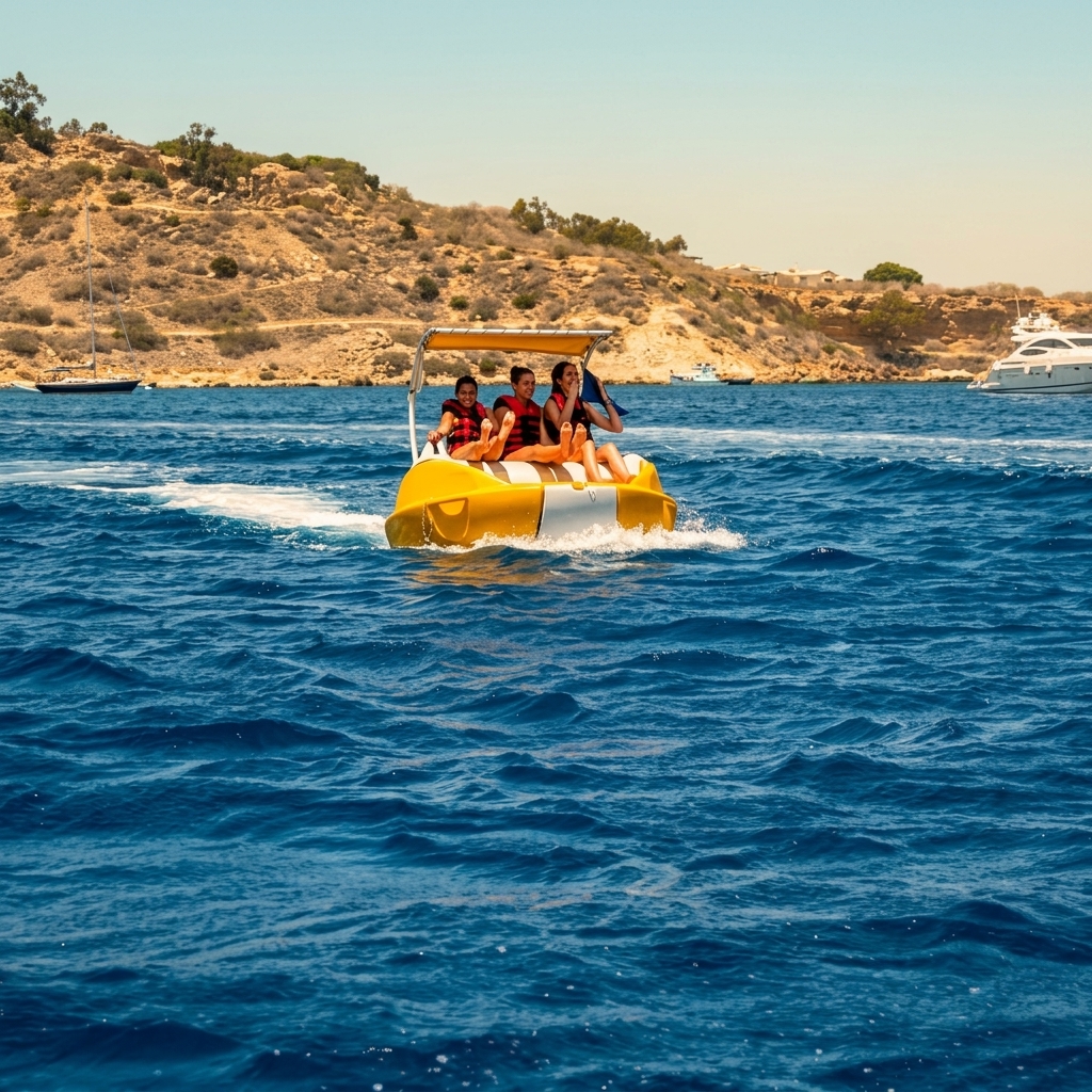 Rent The Oxoon in Protaras | Fun 3-Person Boat