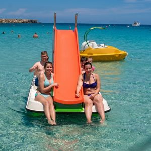 Rent a Pedal Boat with Slide & Jump Board | Protaras / Ayia Napa