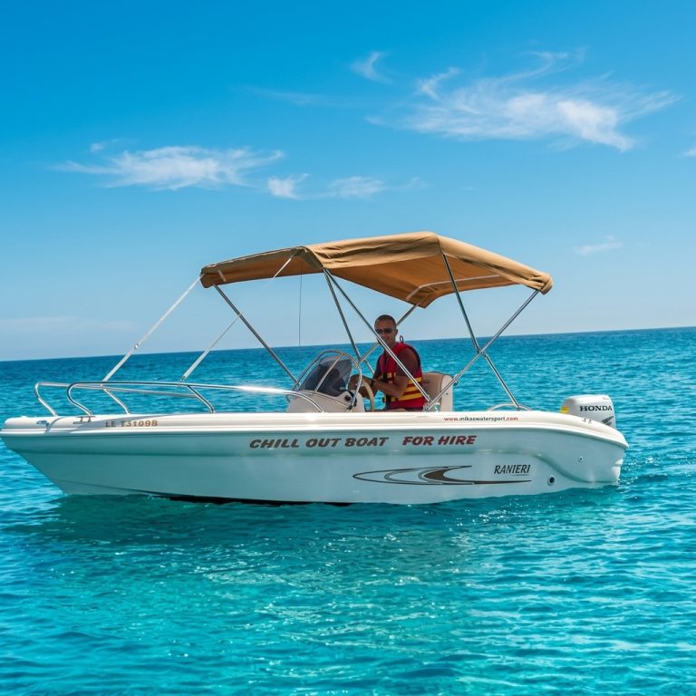 Rent the Chillout Boat Ranieri 17ft in Protaras | No License Required