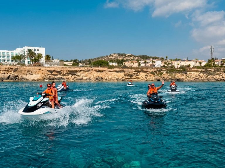 Jet Ski Safari Cyprus: Konnos Bay, Sea Turtles & Blue Lagoon Tour