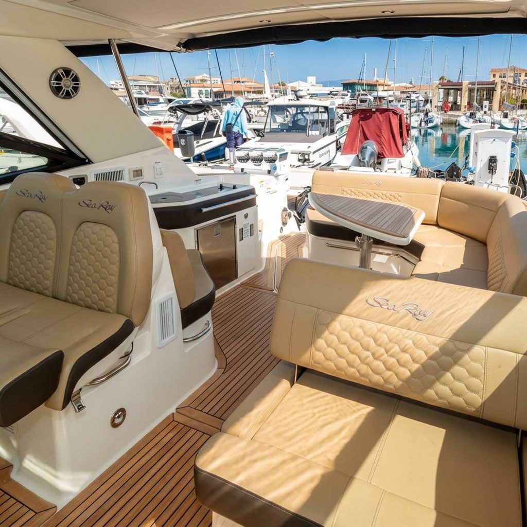 Yacht Charter 2026 Sea Ray 320 Sundancer for Rent in Ayia Napa – “Penelope”