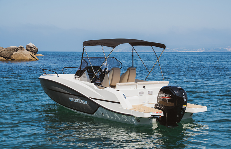 Big Quicksilver Self-Drive Boat Rental | Konnos Bay, Ayia Napa & Protaras (No License Needed)