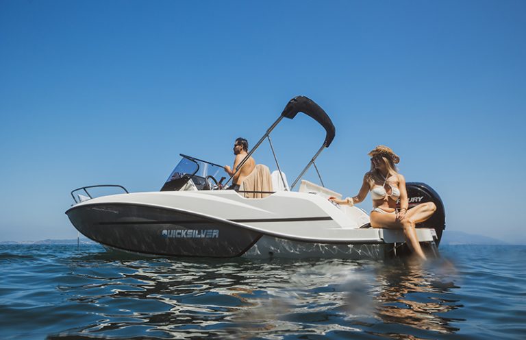 Big Quicksilver Self-Drive Boat Rental | Konnos Bay, Ayia Napa & Protaras (No License Needed)